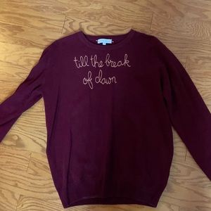 Lingua Franca Cashmere Sweater